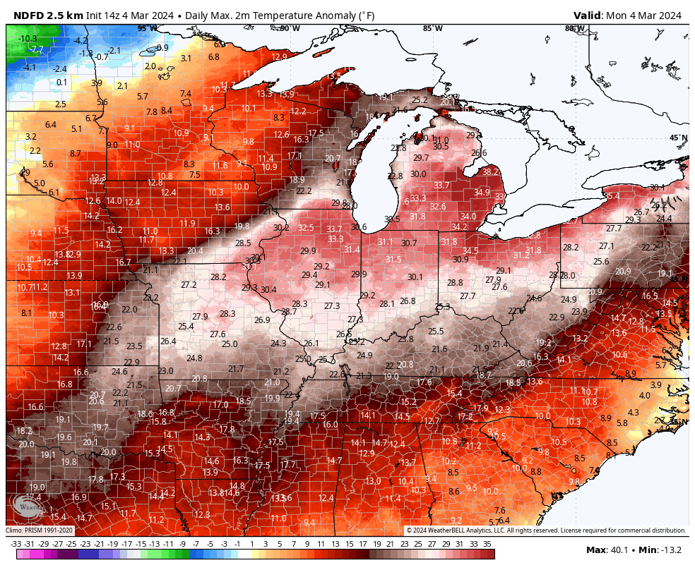 "Great Lakes Region Breaks Records with Unprecedented Warmth"