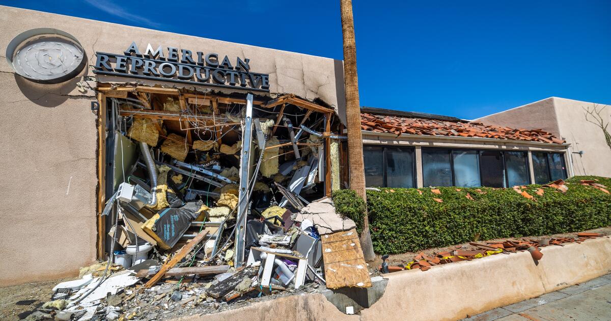 Featured image for Palm Springs fertility clinic bombing accomplice dies in custody
