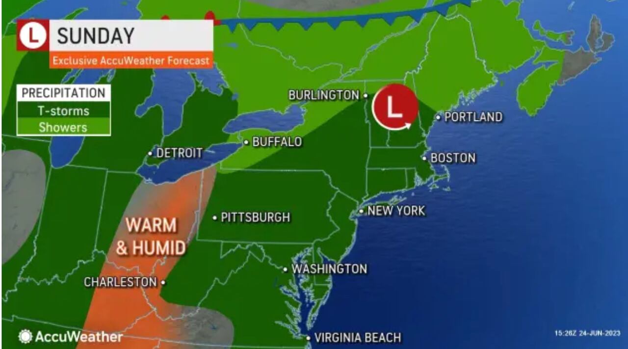 Severe thunderstorms and flood watch issued for multiple Pennsylvania counties.