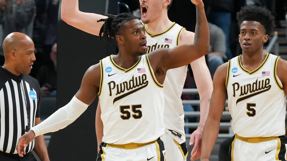 Featured image for "Purdue Dominates Utah State in 106-67 March Madness Victory: Analysis and Updates"