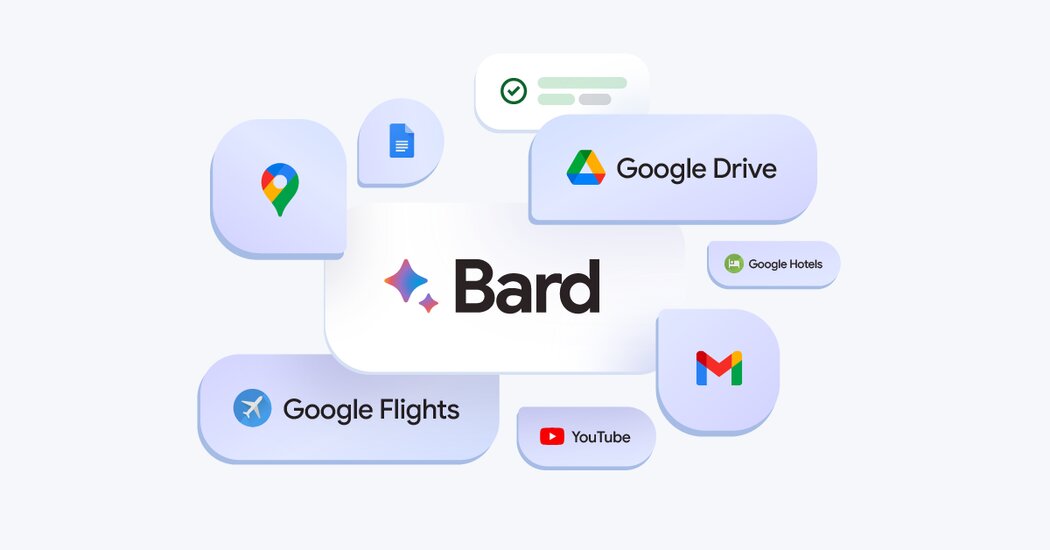 Google's Bard AI Chatbot Expands Integration with YouTube, Gmail, Drive, and More