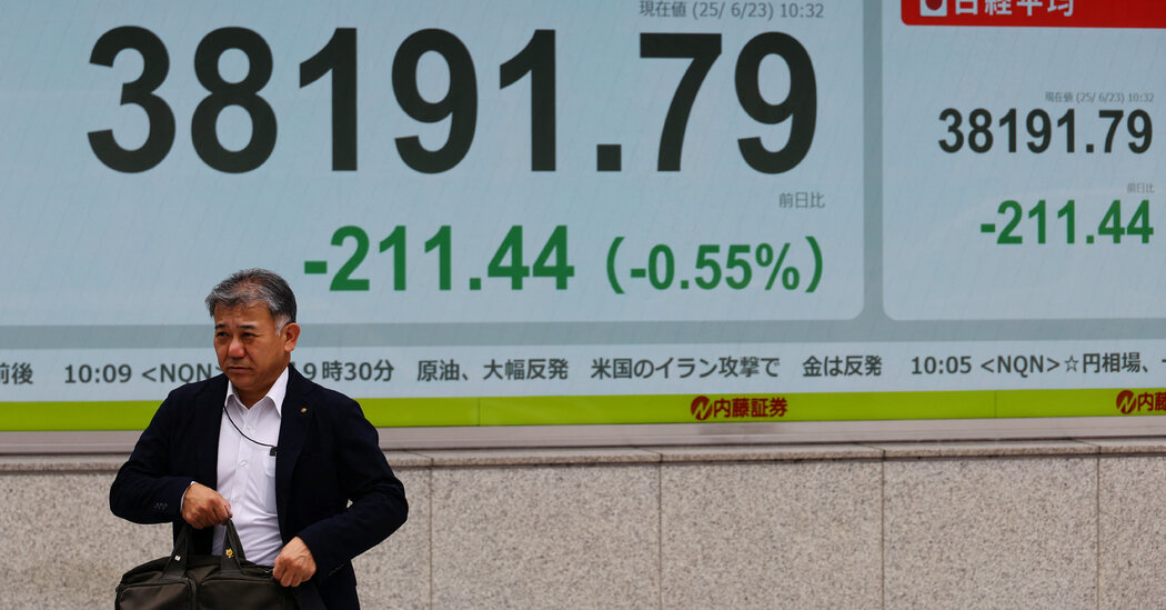 Global Markets Drop Amid Rising Oil Prices After U.S.-Iran Tensions