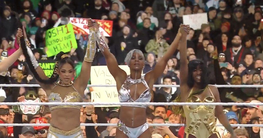 Featured image for "Bianca Belair & Jade Cargill Shine in WrestleMania 40 Trios Match"