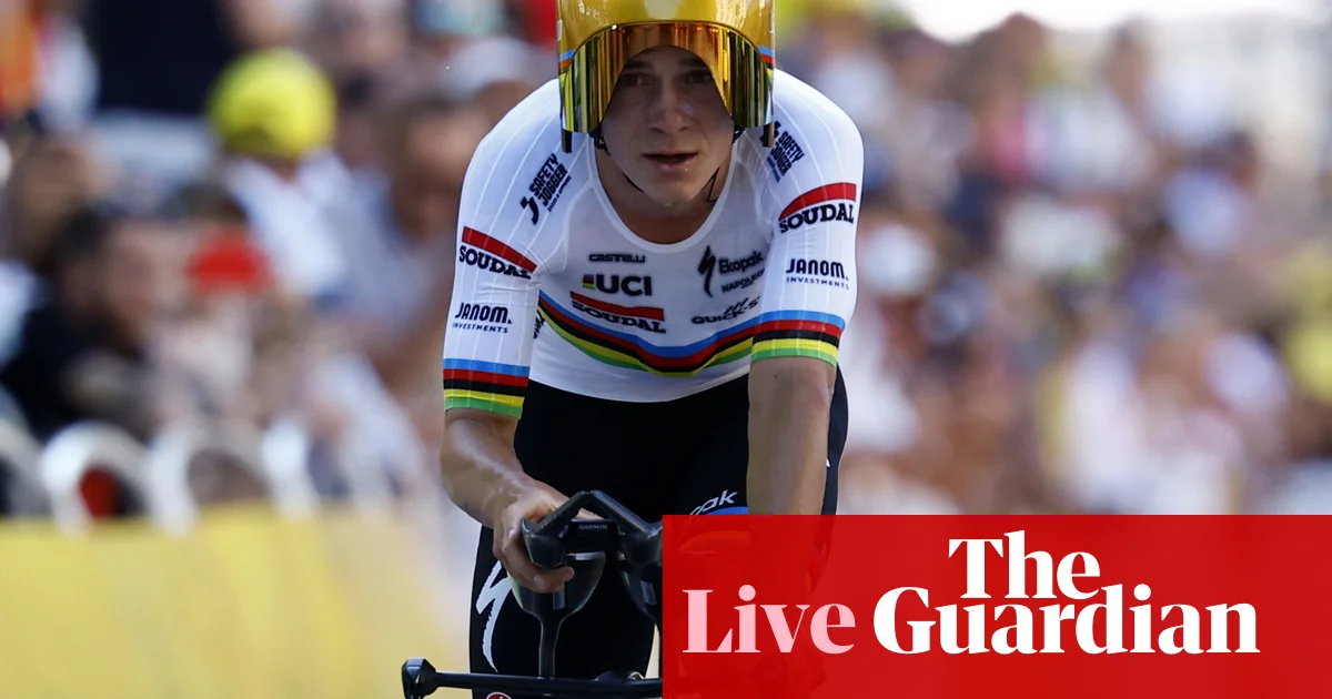 Featured image for Evenepoel Wins Stage 5 Time Trial at Tour de France 2025