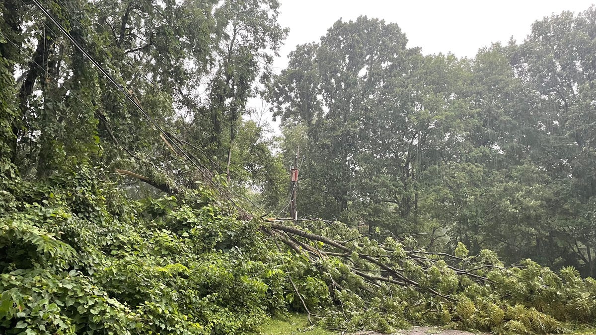 Indiana Ravaged by Severe Storms: Ominous Clouds, High Winds, and Widespread Damage