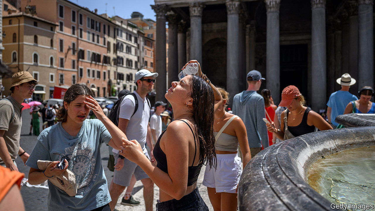 Heatwave in Italy Takes a Toll on Giorgia Meloni