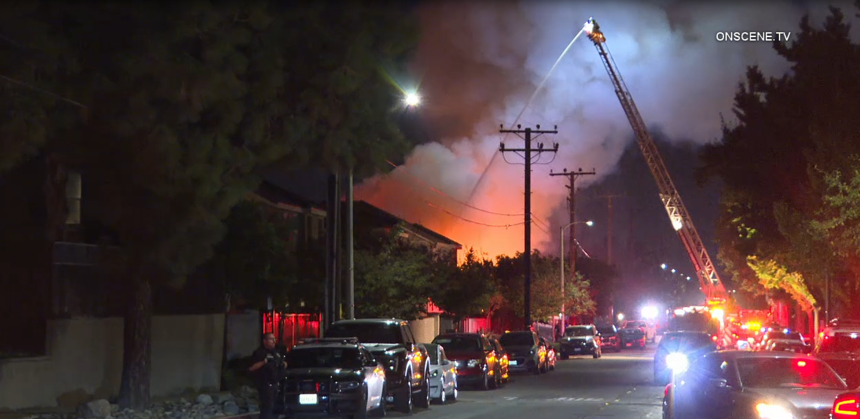 Standoff in San Bernardino County Ends in Devastating Home Fire