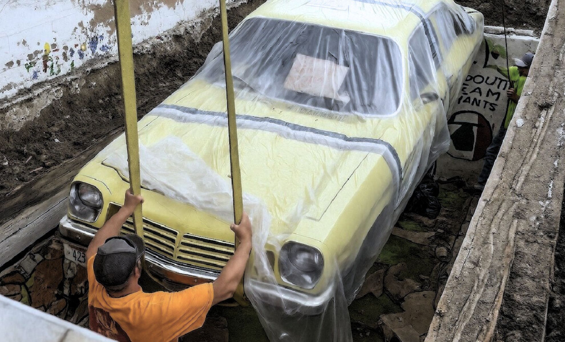 Featured image for 50 Years Later, Buried 1975 Car Time Capsule Resurfaces with Controversy