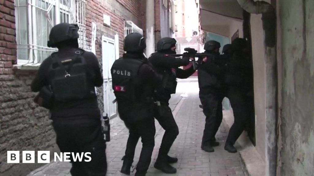 Featured image for Turkey detains over 100 with alleged links to terrorism and Kurdish militants ahead of election.