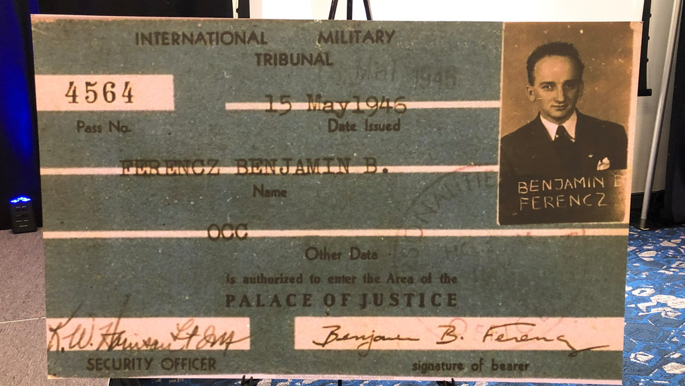 Featured image for Last surviving Nuremberg prosecutor, Benjamin Ferencz, dies at 103.