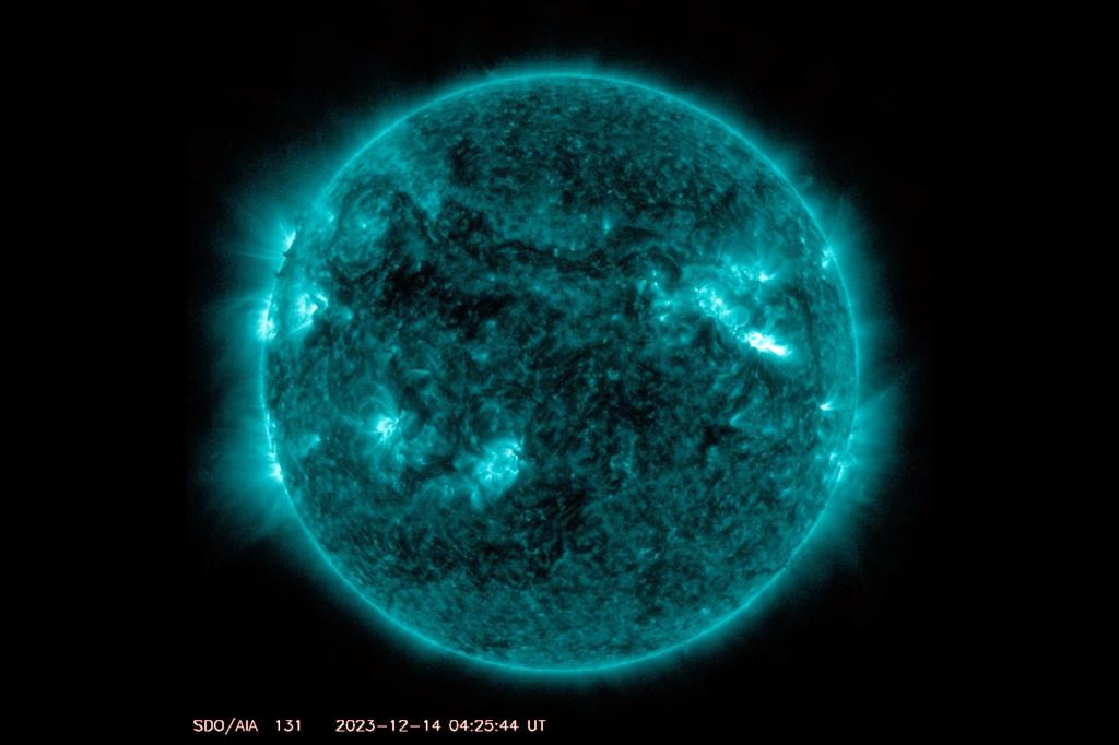 "Massive Solar Flare Threatens Earth's Radio Communications"