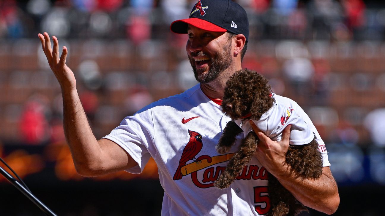 Featured image for "Adam Wainwright's Memorable Retirement Day: From Dogs to Concerts"