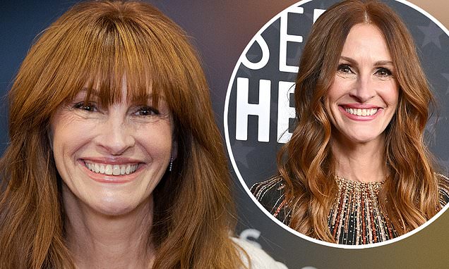 Featured image for Julia Roberts wows with edgy new hairstyle at Chopard event.