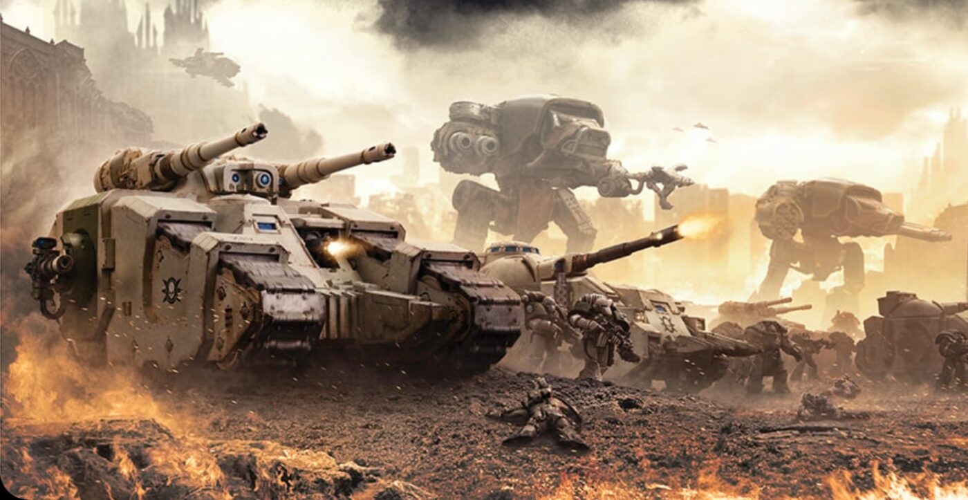 Featured image for "Legions Imperialis Return in Epic Warhammer 40K Launch Next Week"