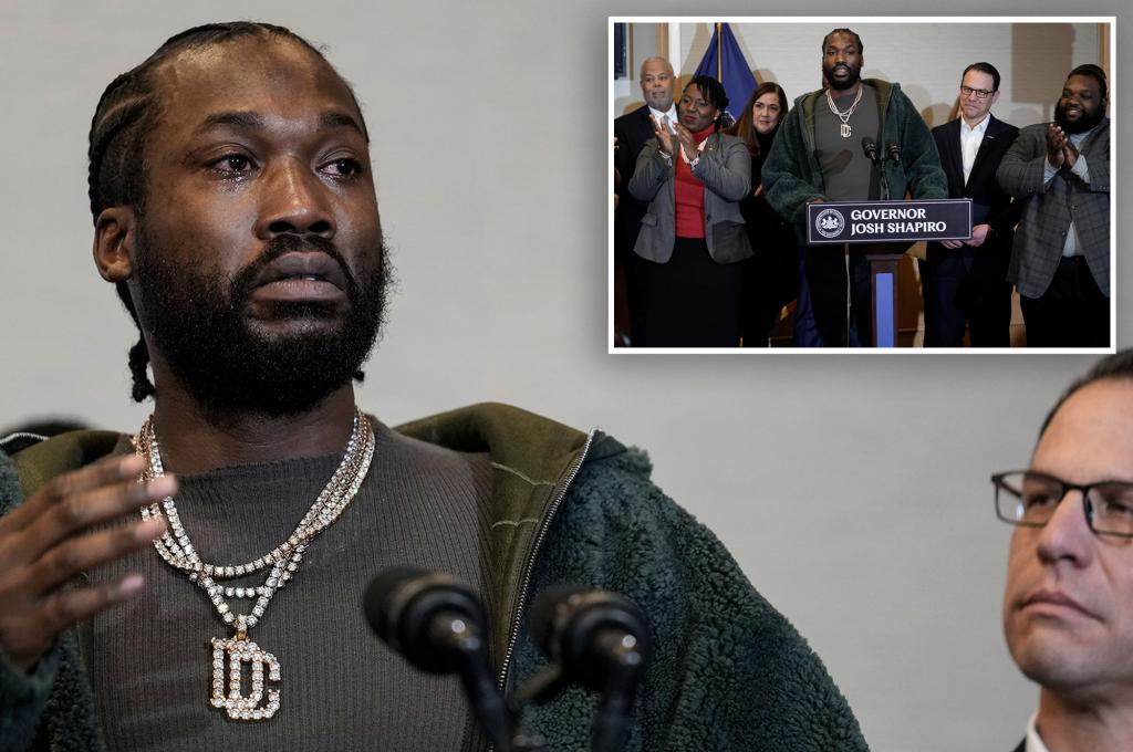 Featured image for "Emotional Meek Mill witnesses historic probation reform bill signing in Pennsylvania"