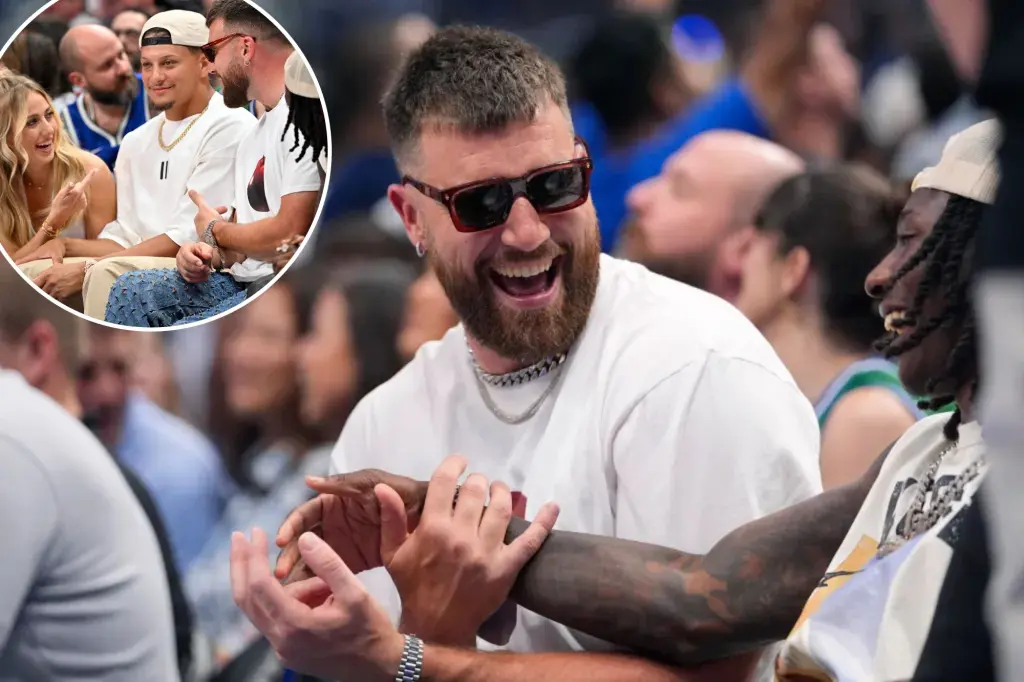 "Travis Kelce Booed at Game 3 with Mahomes Family"