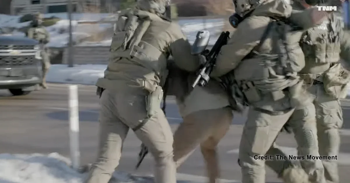 New video captures Pretti in tense clash with federal agents before his death