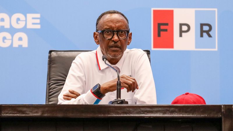 Featured image for Kagame Poised for Fourth Term Amid Controversial Rwandan Election