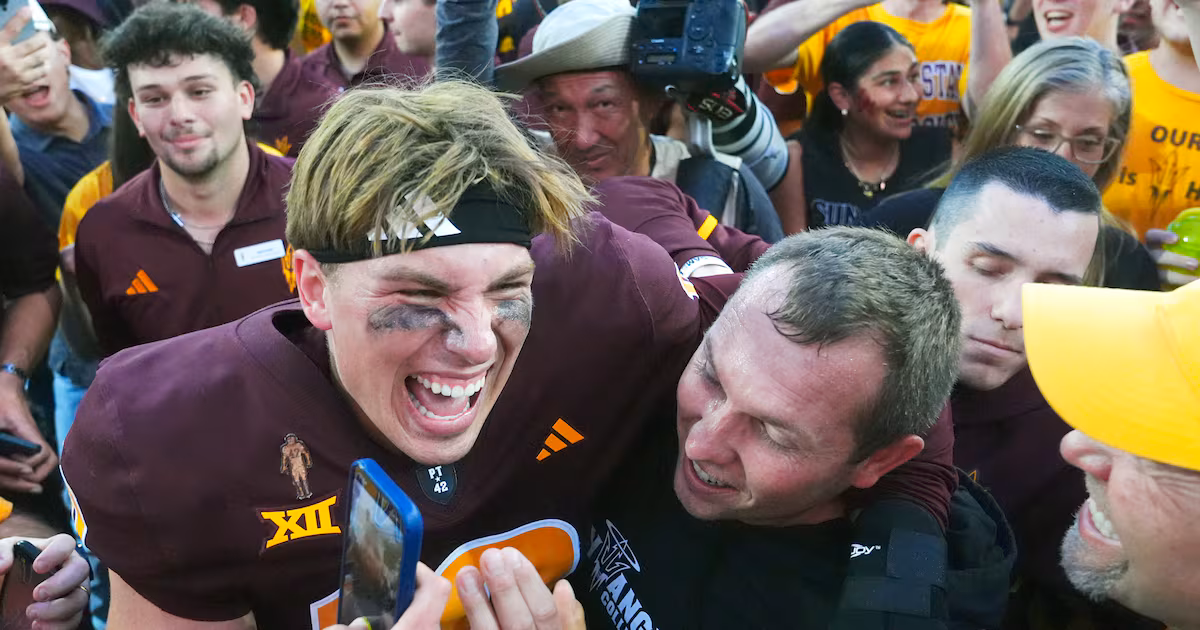 ASU's Dramatic Win Over BYU Sparks Field Storming Chaos