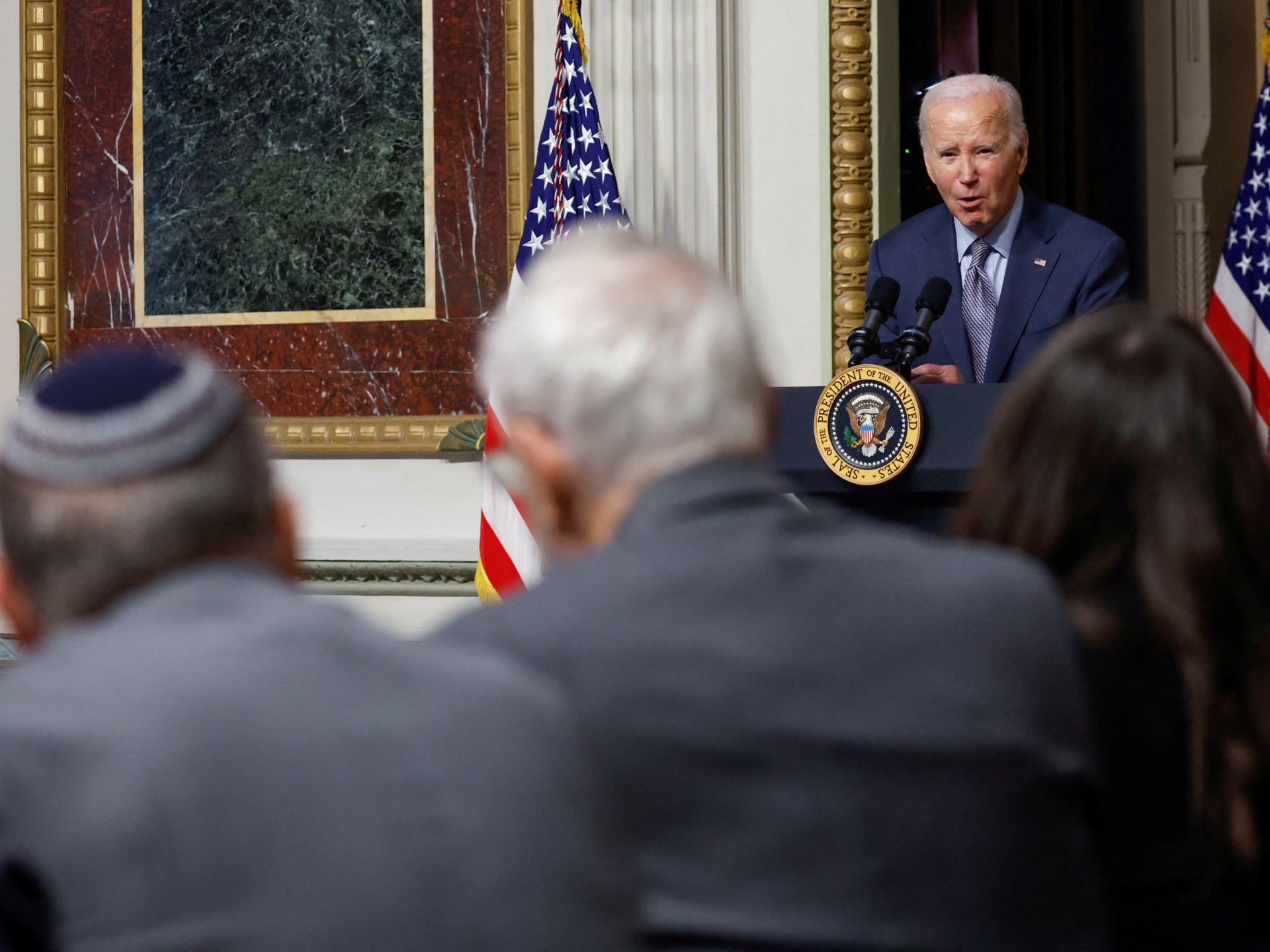 "White House clarifies Biden's statement on witnessing children beheaded by Hamas"