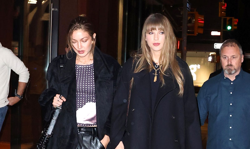 Featured image for Taylor Swift and Gigi Hadid Enjoy Girls' Night Out in NYC