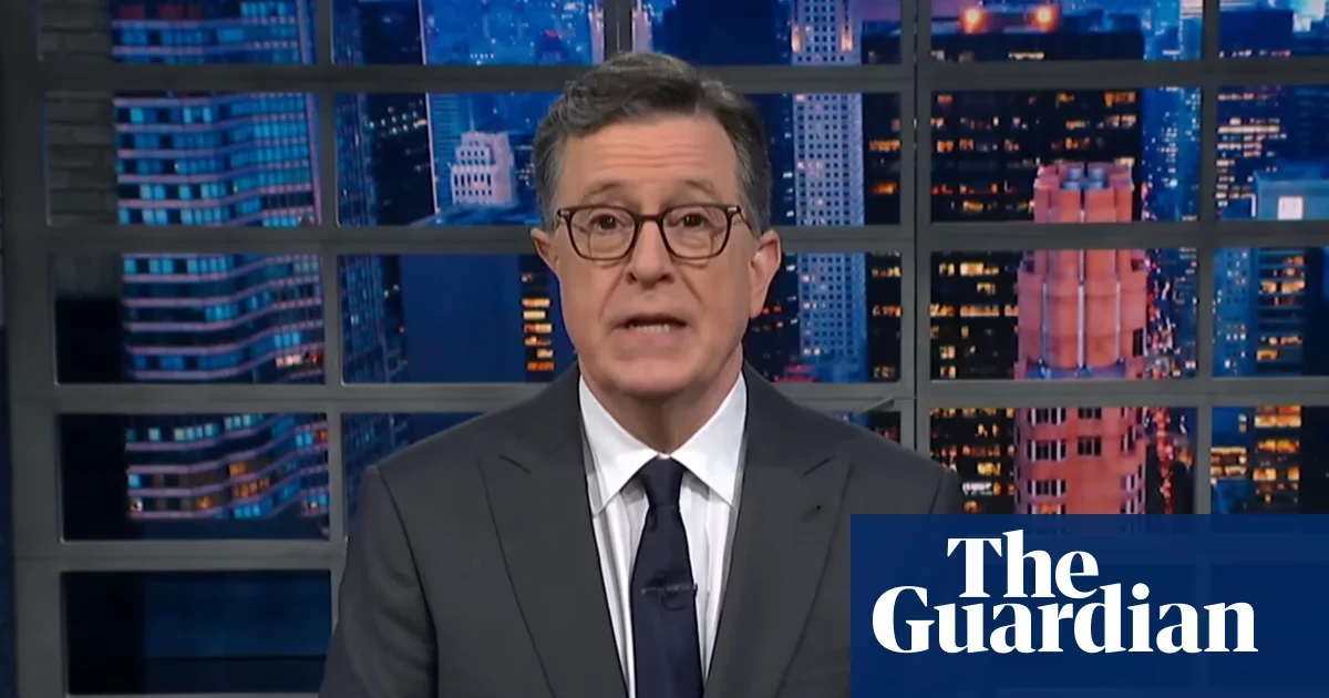 Late-night roasts tally a year of Trump chaos and distraction