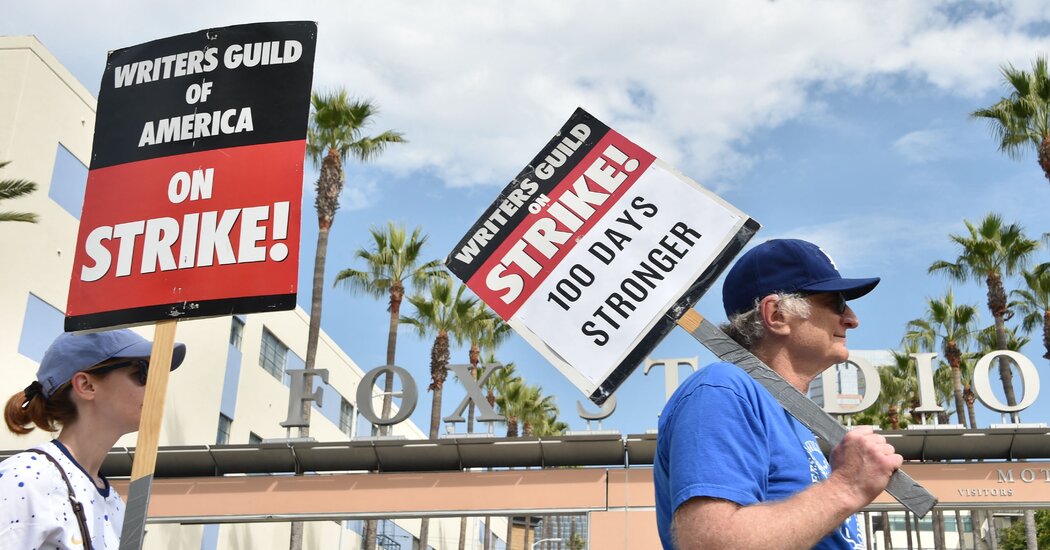 Featured image for Studios and Striking Writers to Resume Contract Talks Next Week