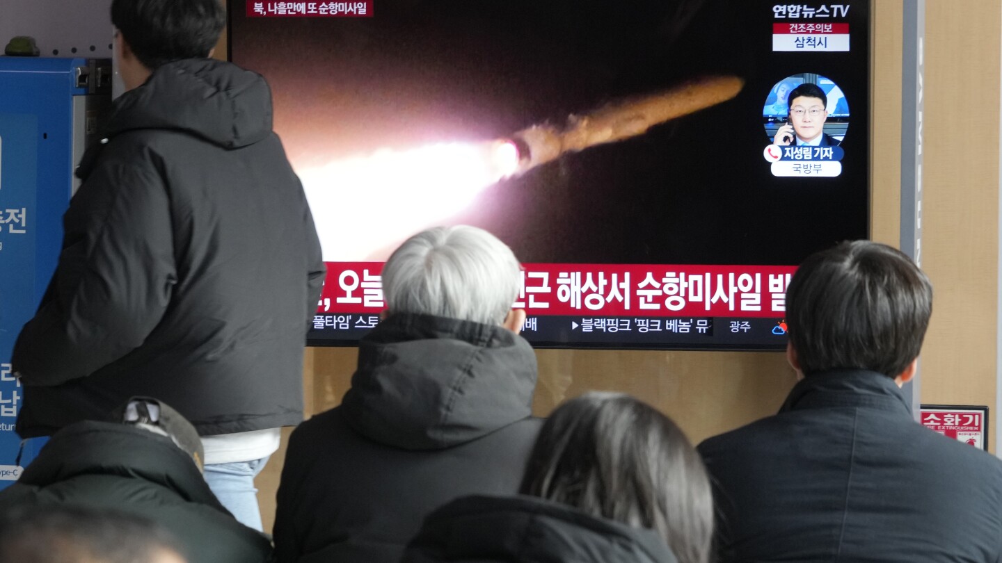 "South Korea Reports North Korea's Firing of Multiple Provocative Cruise Missiles"