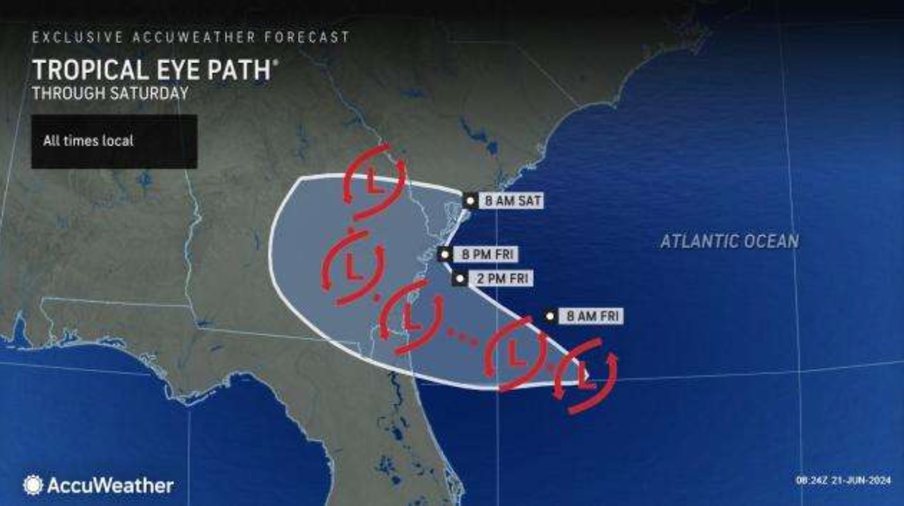Featured image for "Two Tropical Storms Threaten East Coast Amid Heat Wave"
