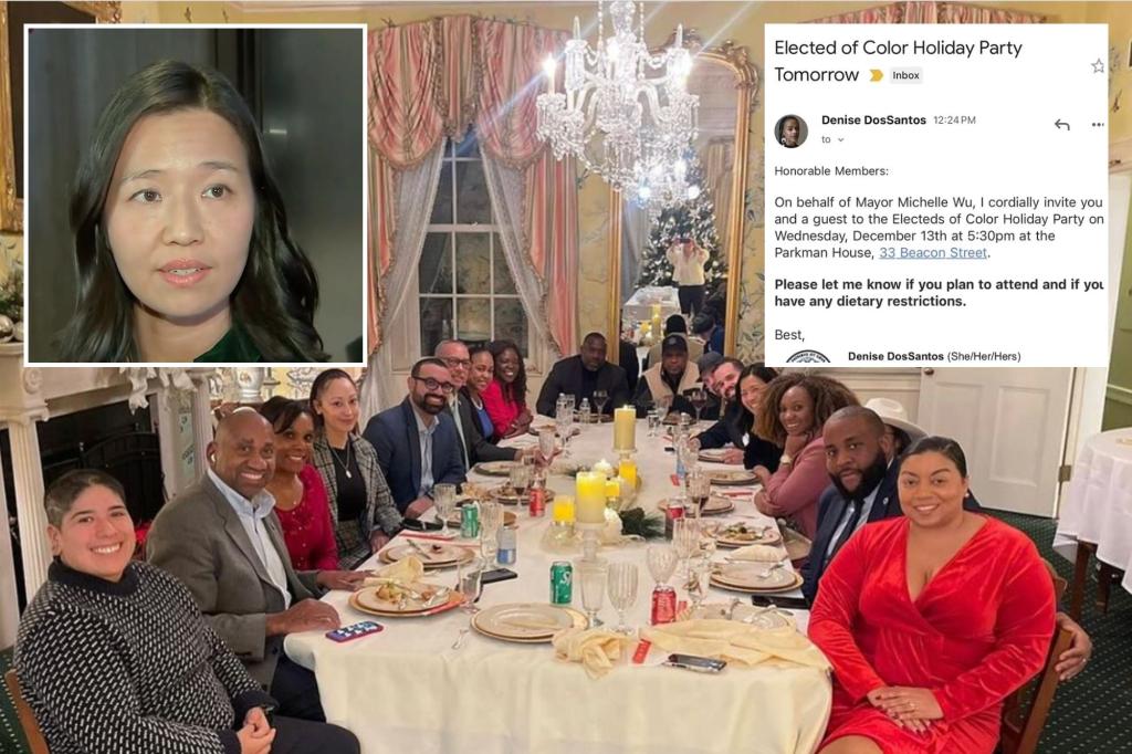 Featured image for "Mayor Wu's Controversial 'Electeds of Color' Holiday Party Sparks Debate"