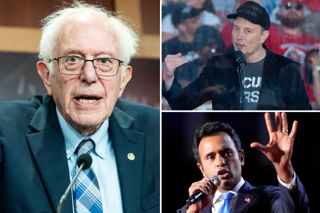 Bernie Sanders Backs Elon Musk's Call to Cut Pentagon Budget with DOGE