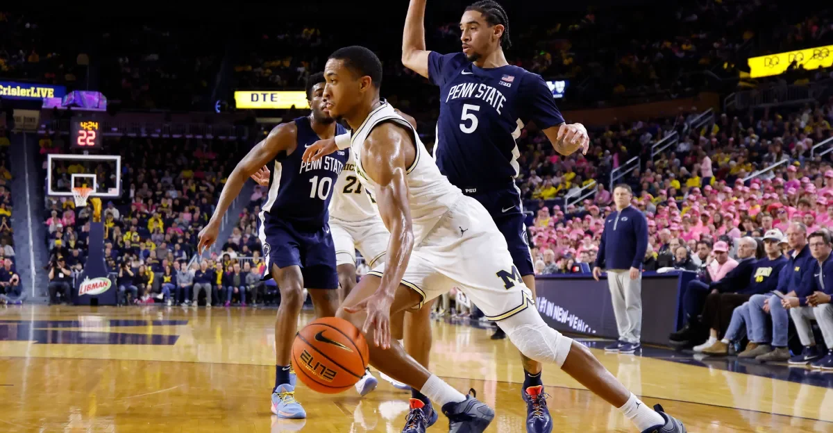 Michigan cruises past Penn State 110-69, powered by Burnett's 31