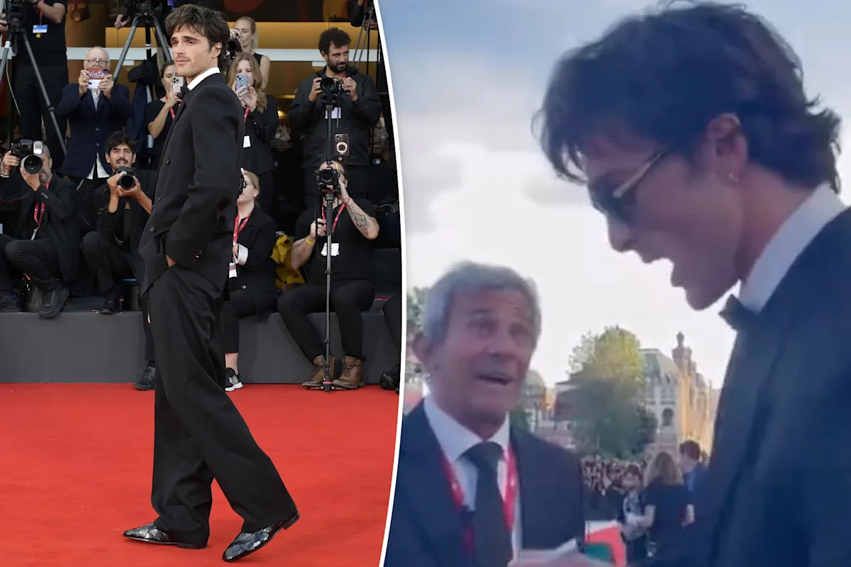 Featured image for Jacob Elordi Clashes with Venice Film Festival Official