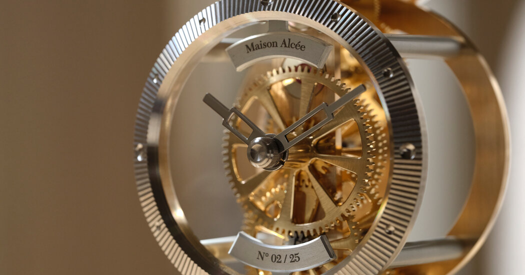 Build Your Own Luxury Table Clock with Maison Alcée's Kit