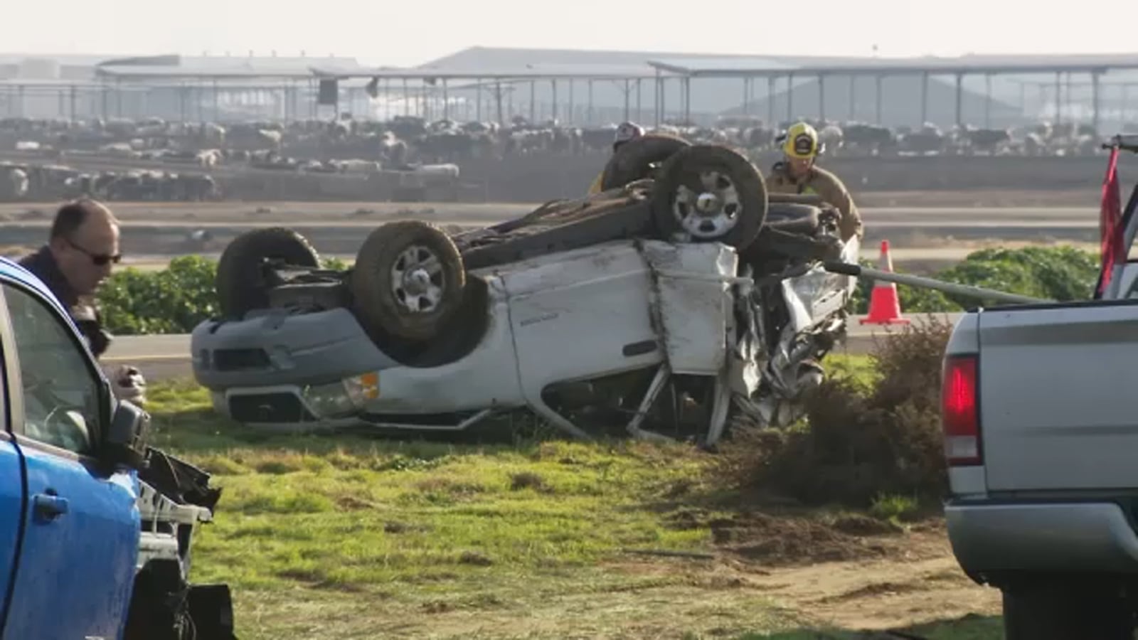 "Fog-Triggered 35-Car Pile-Up on I-5 Claims 2 Lives, Injures 9 in Bakersfield"