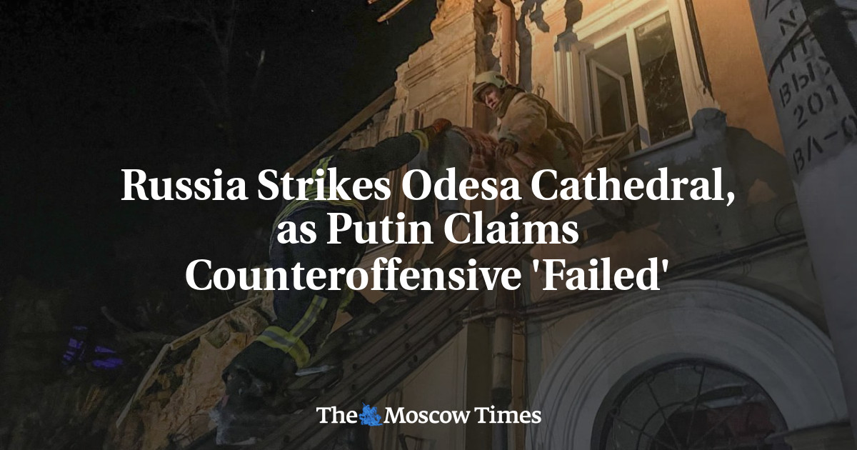 "Russian Attacks on Odesa Threaten Ukraine's Grain Exports and Cultural Heritage"