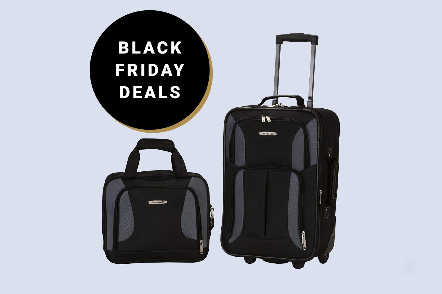 "Flight Attendant-approved Luggage Sets and Backpacks on Sale for Black Friday"