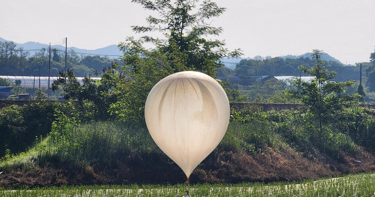 North Korea Bombards South Korea with Trash-Filled Balloons