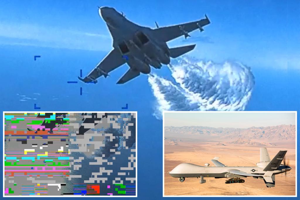 Tensions rise as US and Russia clash over drone activity in Black Sea.