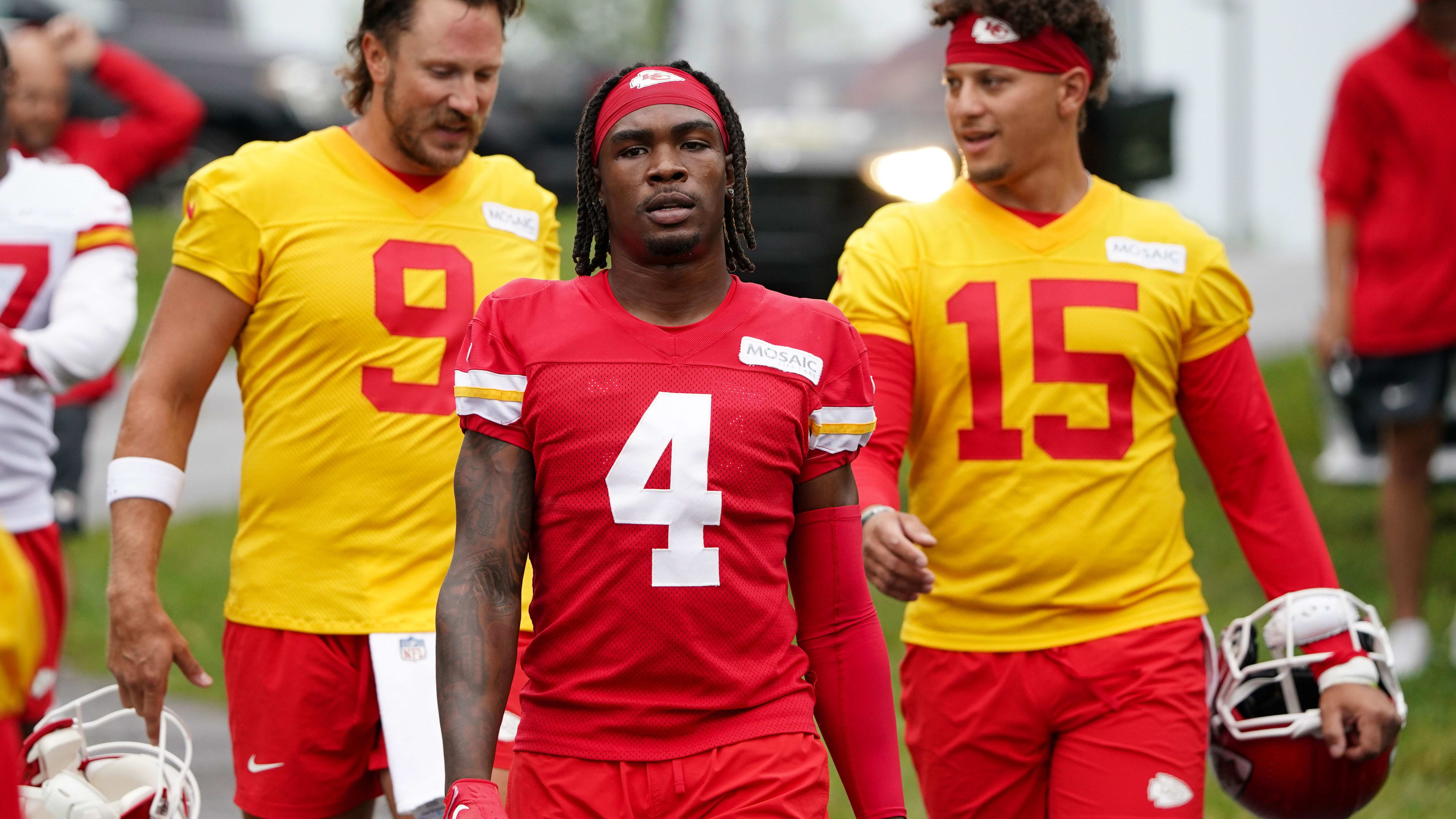 Featured image for Chiefs WR Rashee Rice Addresses Dallas Vehicle Crash, Potential NFL Discipline