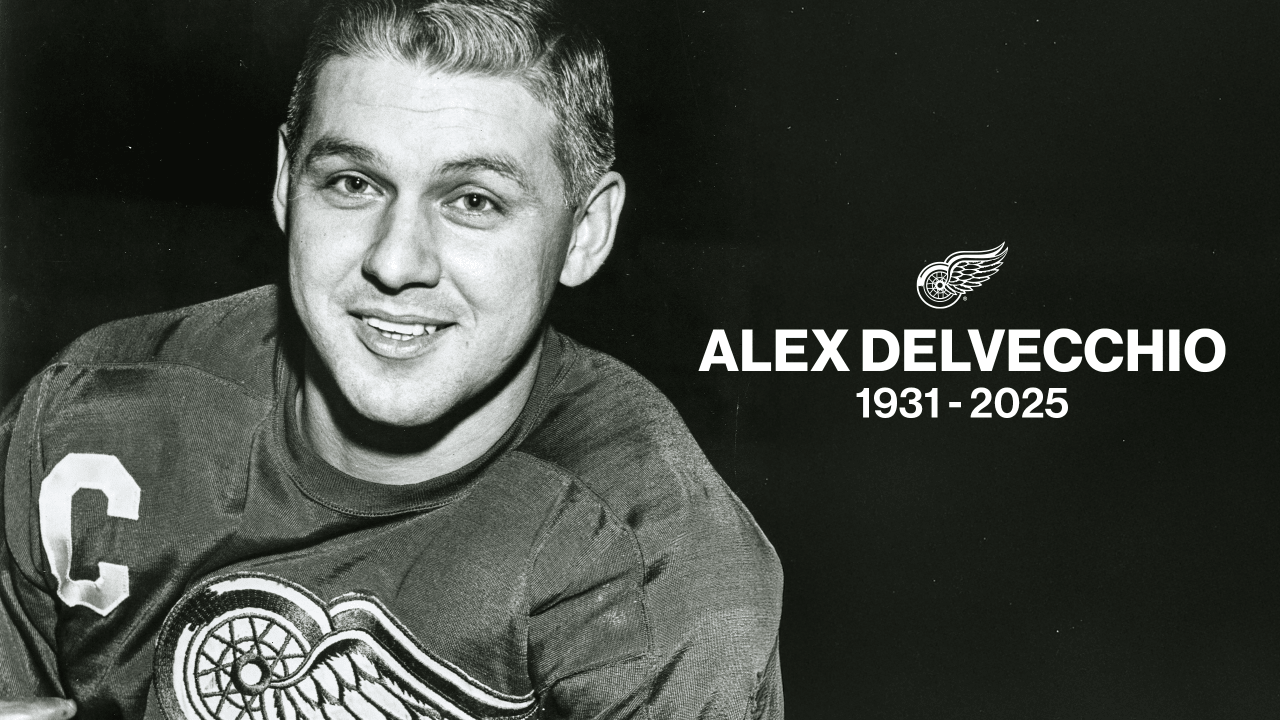 Featured image for Red Wings Legend and Hall of Famer Alex Delvecchio Passes Away at 93