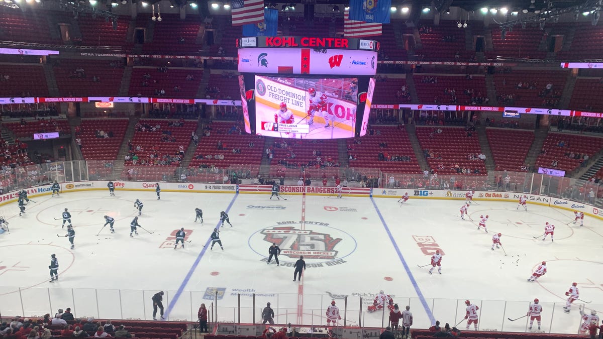 Featured image for "MSU Hockey Battles Wisconsin for Big Ten Title in Week 20 Showdown"