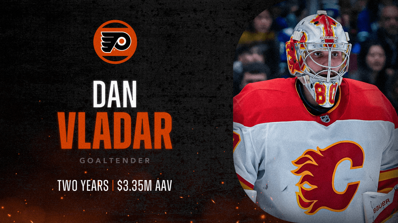 Flyers Sign Goaltender Dan Vladar