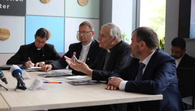 Vatican envoy pledges to safeguard children's lives in Ukraine.