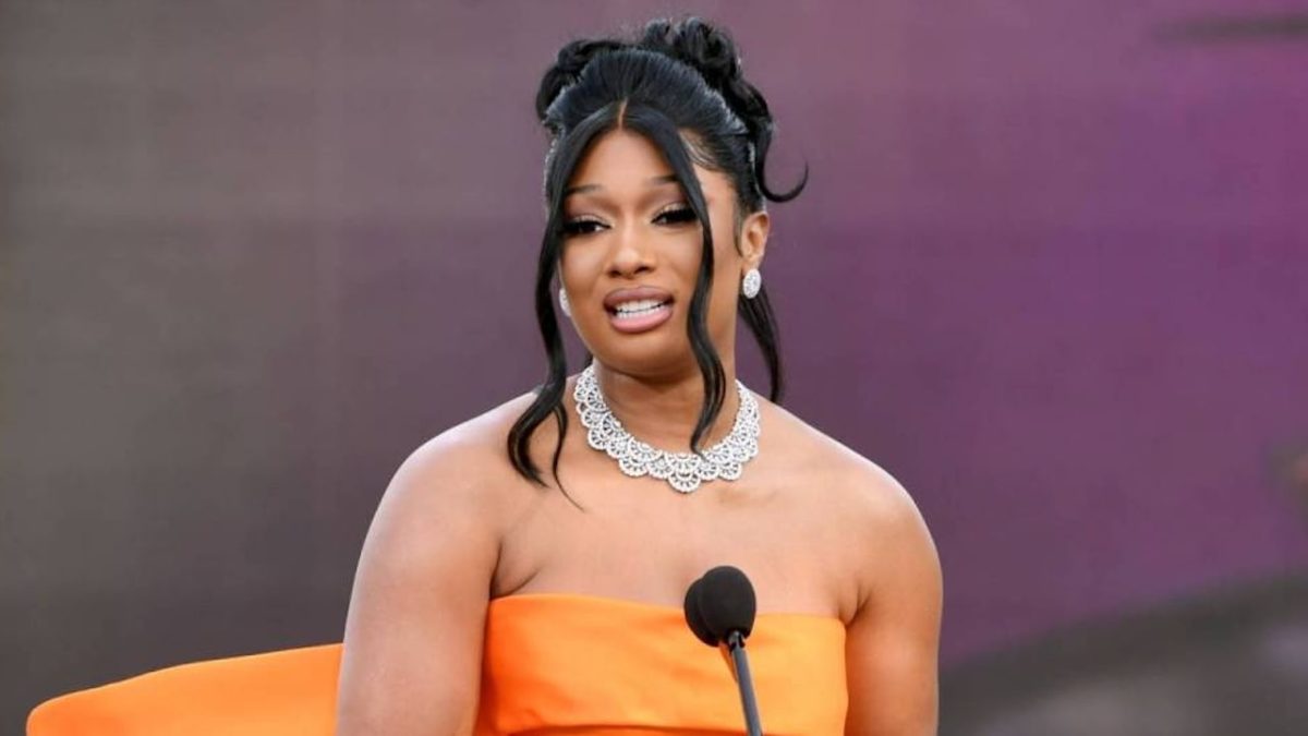 Featured image for "Megan Thee Stallion Sparks Controversy with 'Megan's Law' Lyric and Cemetery Incident"