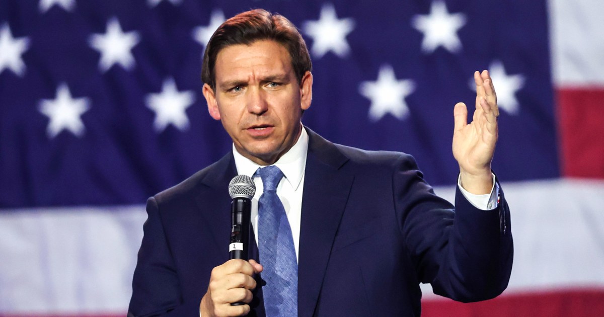 DeSantis denounces Putin as a 'war criminal' amidst Ukraine tensions.