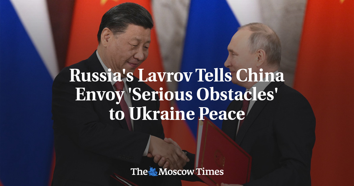 China-Russia Talks on Ukraine Peace Face Obstacles and Rebuffs from Europe.