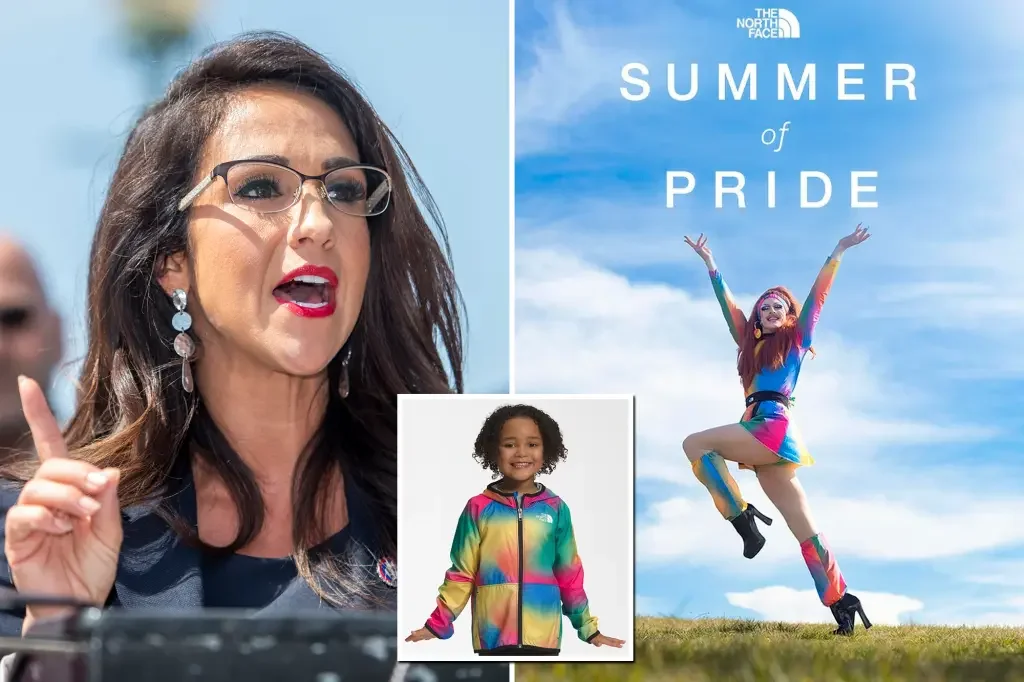Controversy over North Face's Pride ad featuring drag queen