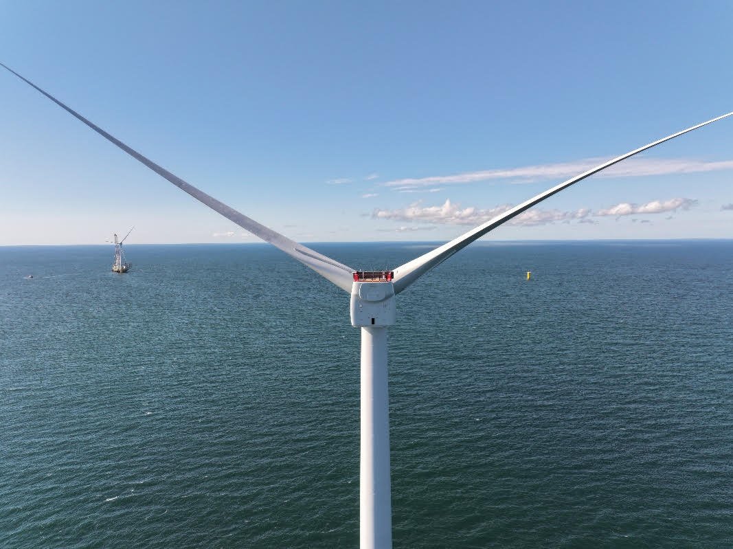 Featured image for "Vineyard Wind Powers Up: First Large-Scale Offshore Farm Energizes US Grid"