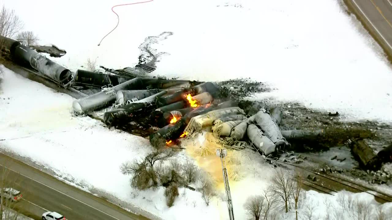 Train Derailment Sparks Evacuations in Western Minnesota